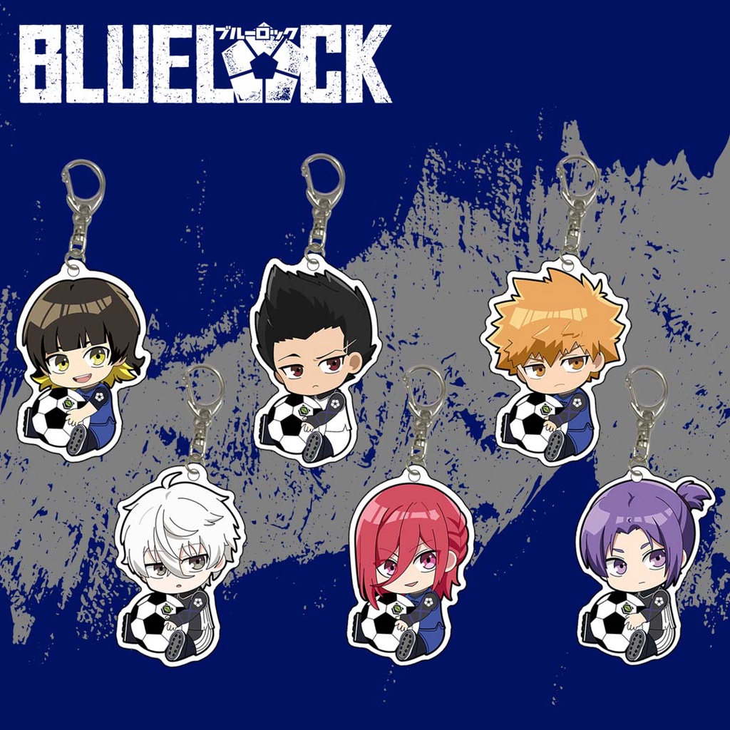 Jual GANTUNGAN KUNCI BLUE LOCK GANCI BLUELOCK | Shopee Indonesia