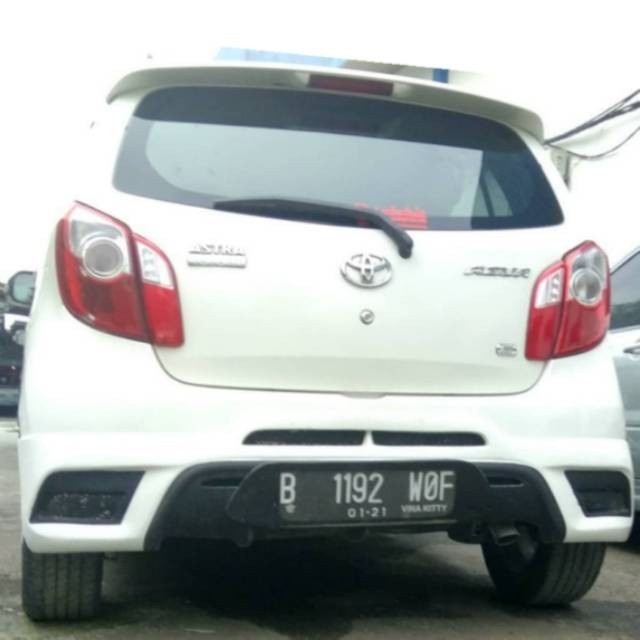 Jual Bodykit Agya Bodykit Ayla Custom Adaptasi Trd Fr Yes Body Kit