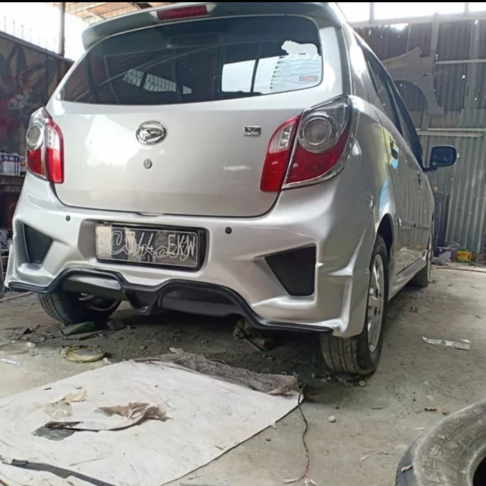 Agya Body Belakang: Ubahan Sederhana, Perubahan Maksimal