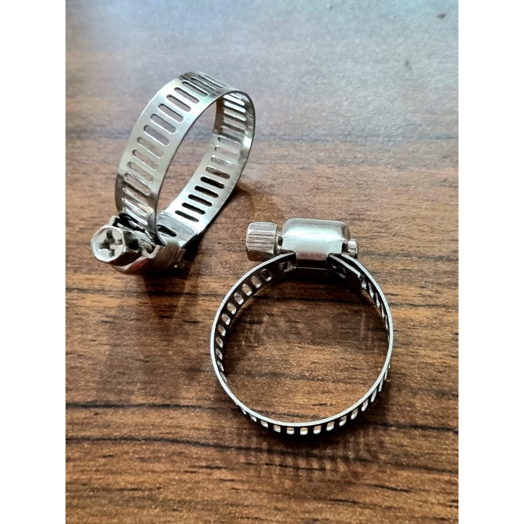 Jual Klem Selang Gas Stainless Hose Clamp Penjepit Harga Per Pcs