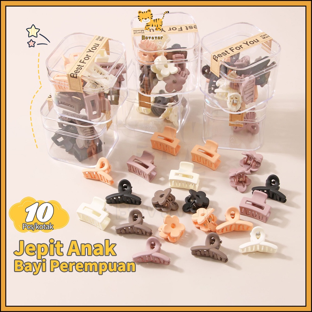 Jual ID Bevavar 10pcs Jepit Rambut Wanita/jedai doff mini/Jepit Rambut ...