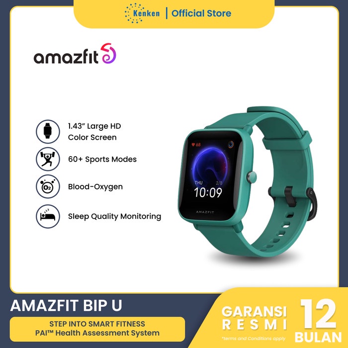 Smartwatch Amazfit Fit Bip U Pro HOT Jam Tangan Bip U Pro