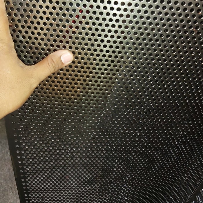 Jual Plat Lubang Besi Perforated 5mm Ukuran 100cm X 100cm | Shopee ...