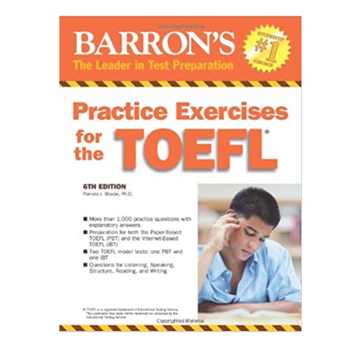 Jual Barron Practice Exercises For The Toefl 6th Edition (BUKU CETAK ...