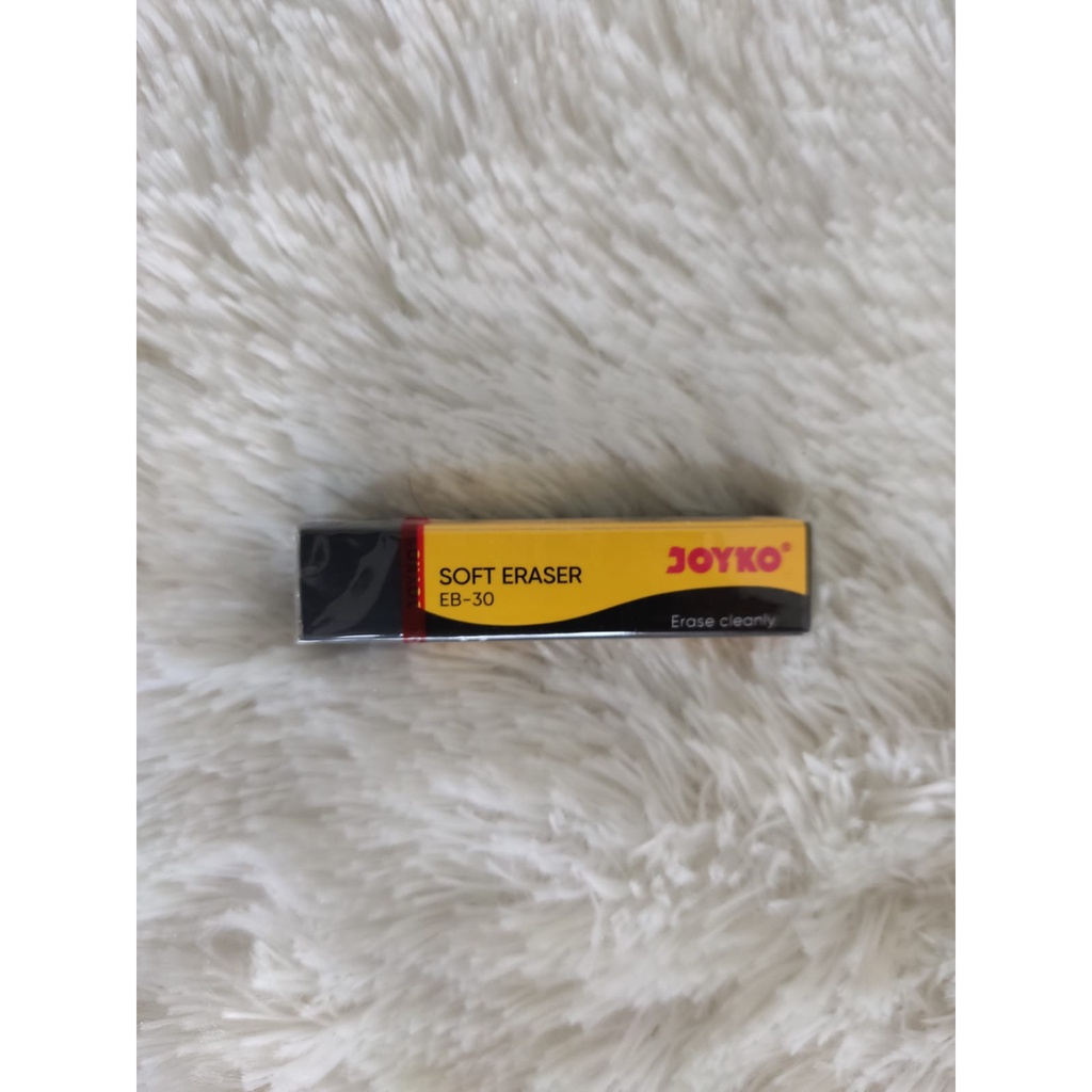 Jual Joyko Penghapus Pensil Soft Eraser Hitam Panjang EB-30 | Shopee ...