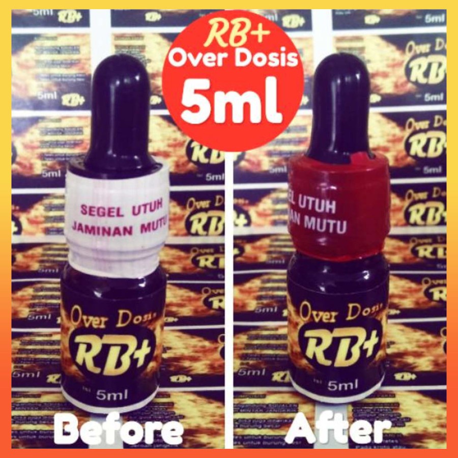 Jual JUAL RB+ RB + PLUS 5 ML OVER DOSIS VITAMIN DOPING PENGGACOR BRG ...