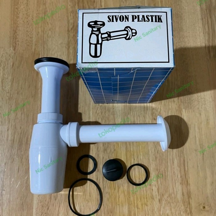 Jual Sifon sivon sipon pvc botol plastik / sifon pembuangan botol pvc ...