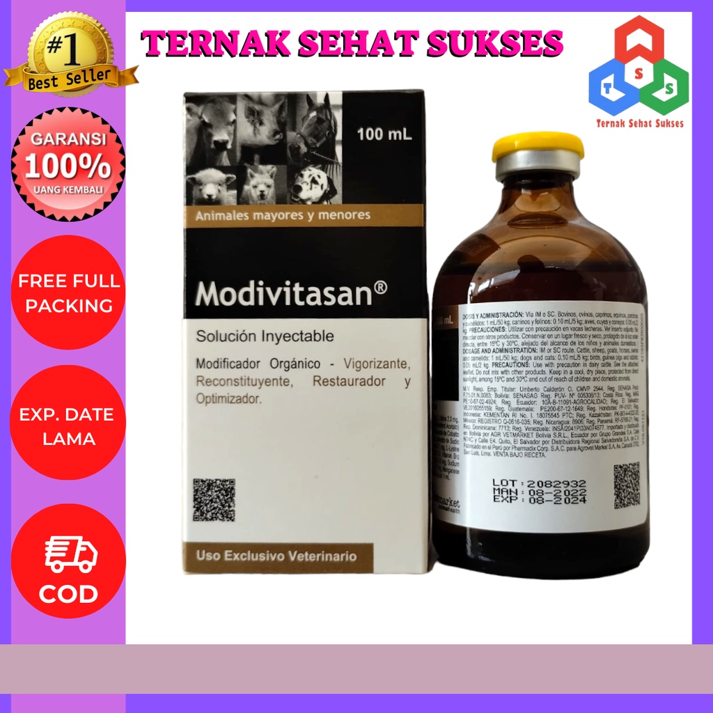 Jual Modivitasan 100ml - Multivitamin lengkap beserta asam amino ...
