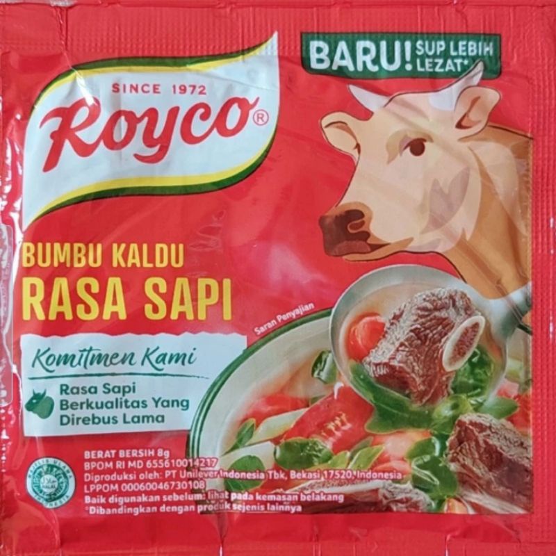 Jual Royco Bungkus Kecil 1 Sashet Varian Rasa Sapi Dan Ayam | Shopee ...