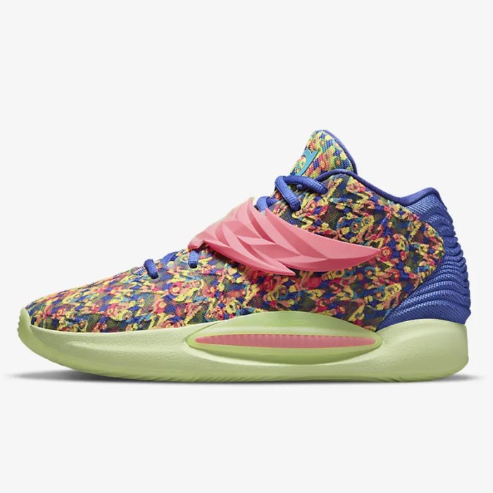 SEPATU BASKET NIKE ORIGINAL KD 14 LAPIS TURQUOISE DO6902-400 10~(44)