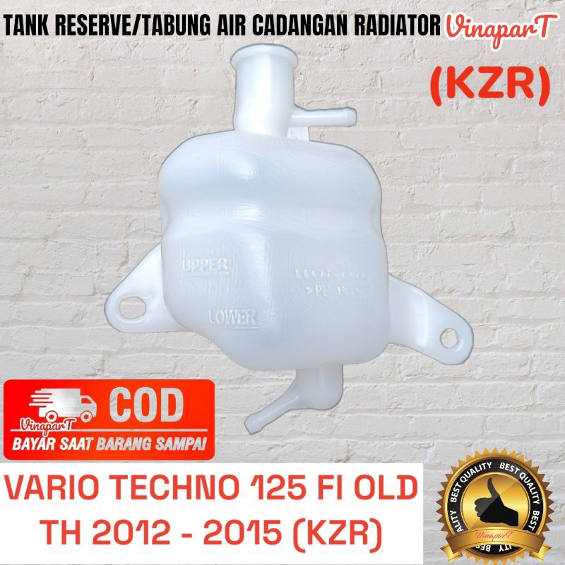 Jual botol tabung cadangan air radiator vario techno 125 fi old 2012 ...