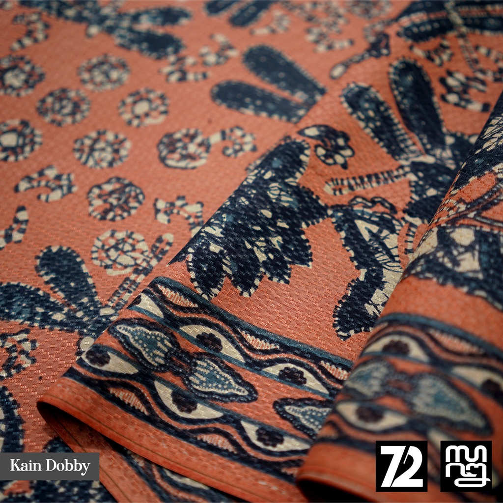 Jual Bahan Batik Premium Dobby Dobi Dobbi Dolbi Motif Capung Warna