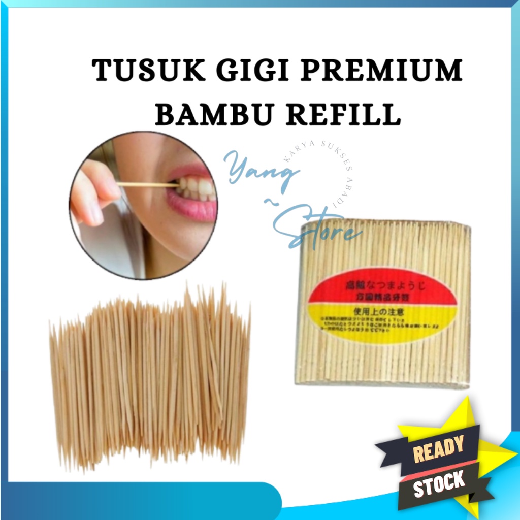 Jual Ygs F Tusuk Gigi Bambu Tusuk Gigi Isi Pcs Tusuk Gigi