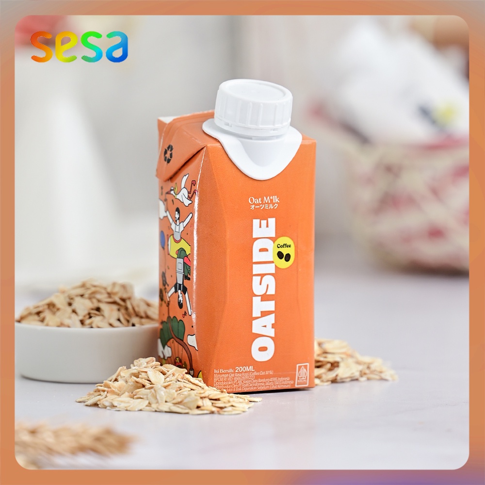Jual OATSIDE Oat Milk Coffee 200ml Susu Sehat Minuman Segar Shopee