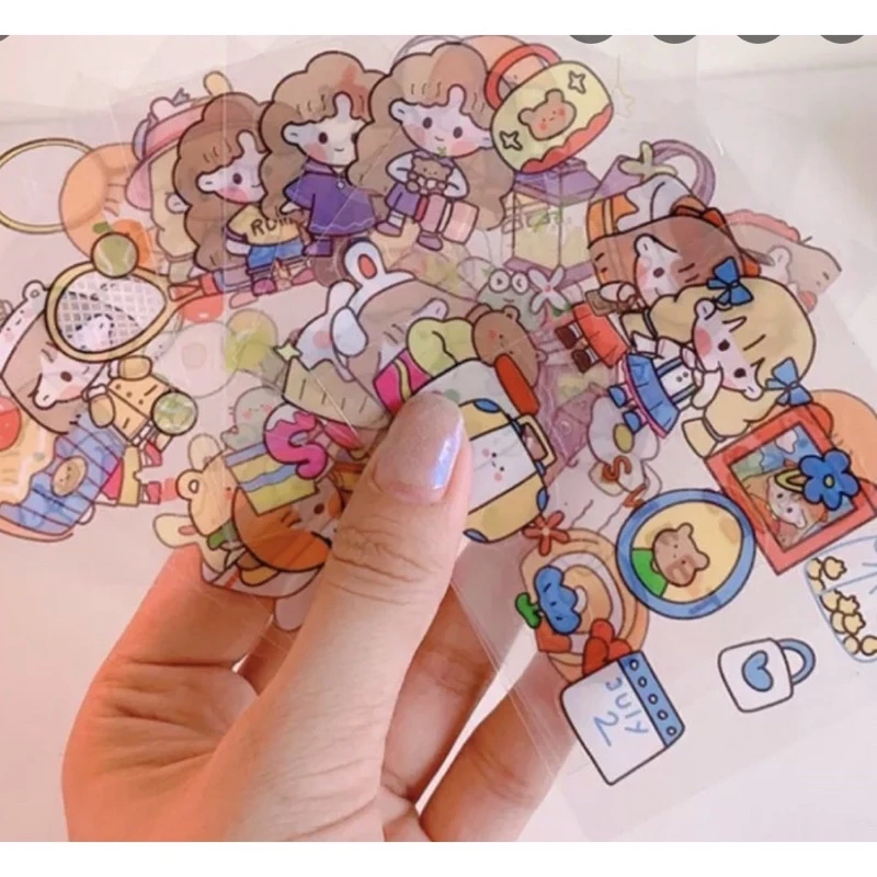 [UNIK88] Sticker MOMO Waterproff Sticker Tumblr | AutoStock