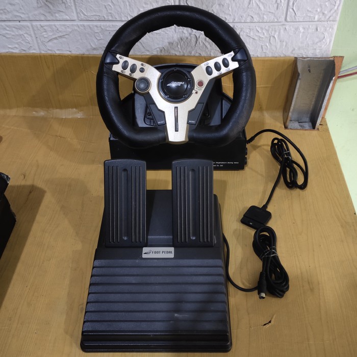 Jual Rumble Drive Esel International EL788 PS1 PS2 Steering Wheel