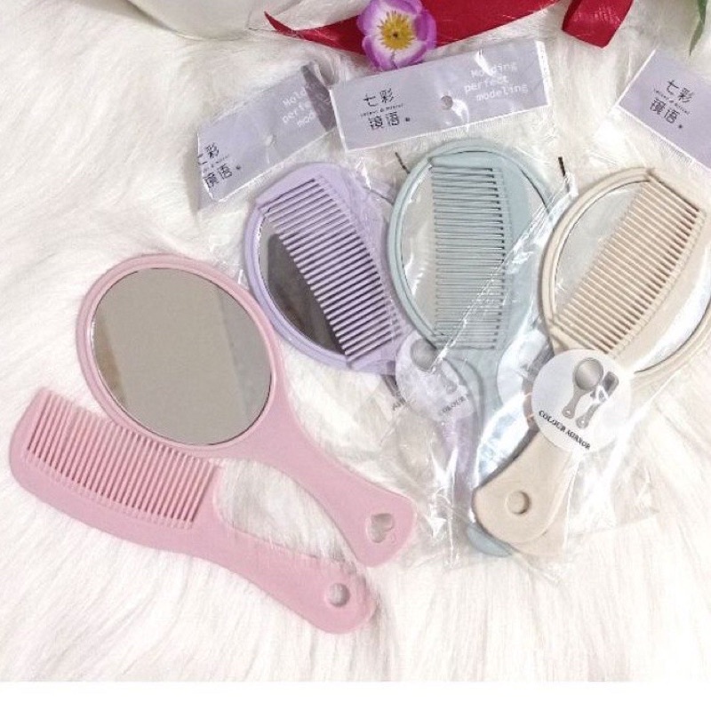 Jual PGC [PERSET] CERMIN + SISIR GAGANG BESAR | Shopee Indonesia