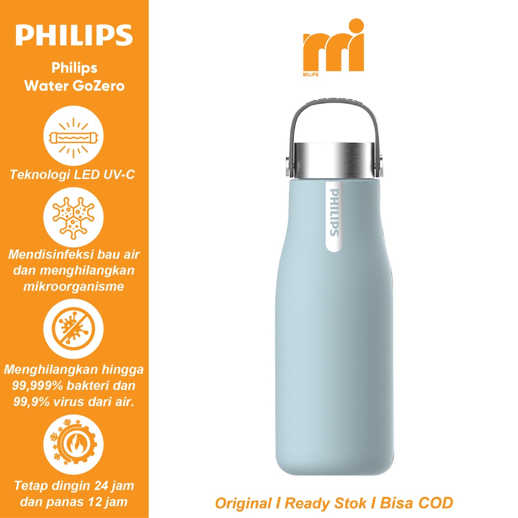 Philips GoZero UV-C Hydration Bottle 