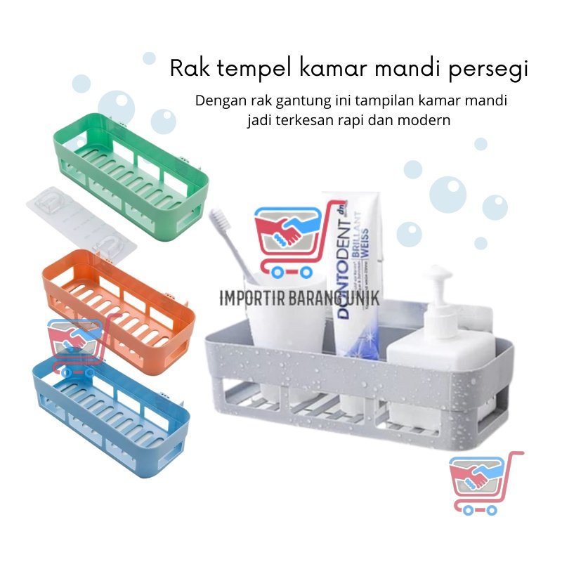 Jual Imb D Rak Tempel Kamar Mandi Tanpa Paku Rak Kamar Mandi