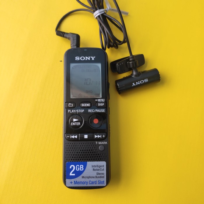 Jual Sony ICDPX312 Digital Voice Recorder Original Second Shopee