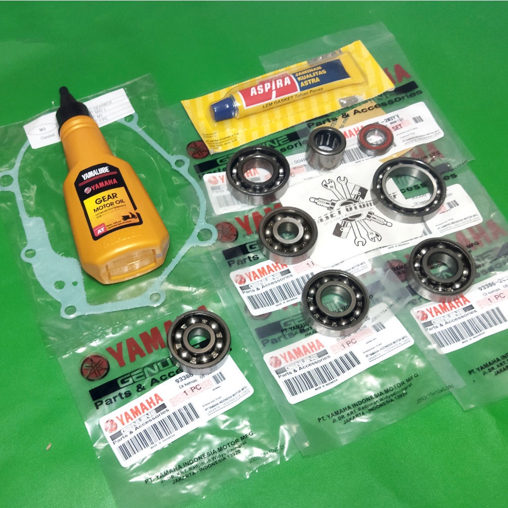 Jual Komplit Bearing Rasio Mio J Mio GT 115 XRide 115 Soul GT 115 Plus ...