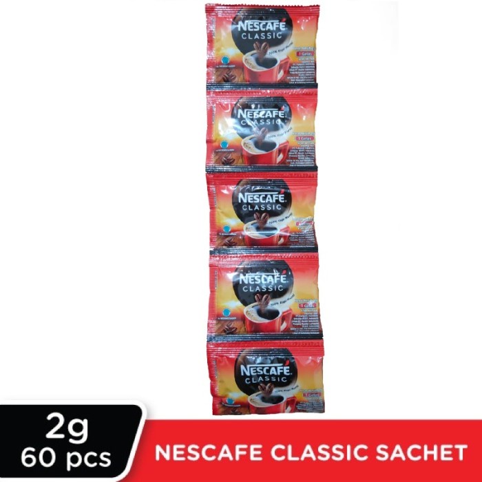 Jual Nescafe Classic 2gr Renceng Dalgona Coffee Shopee Indonesia 1844