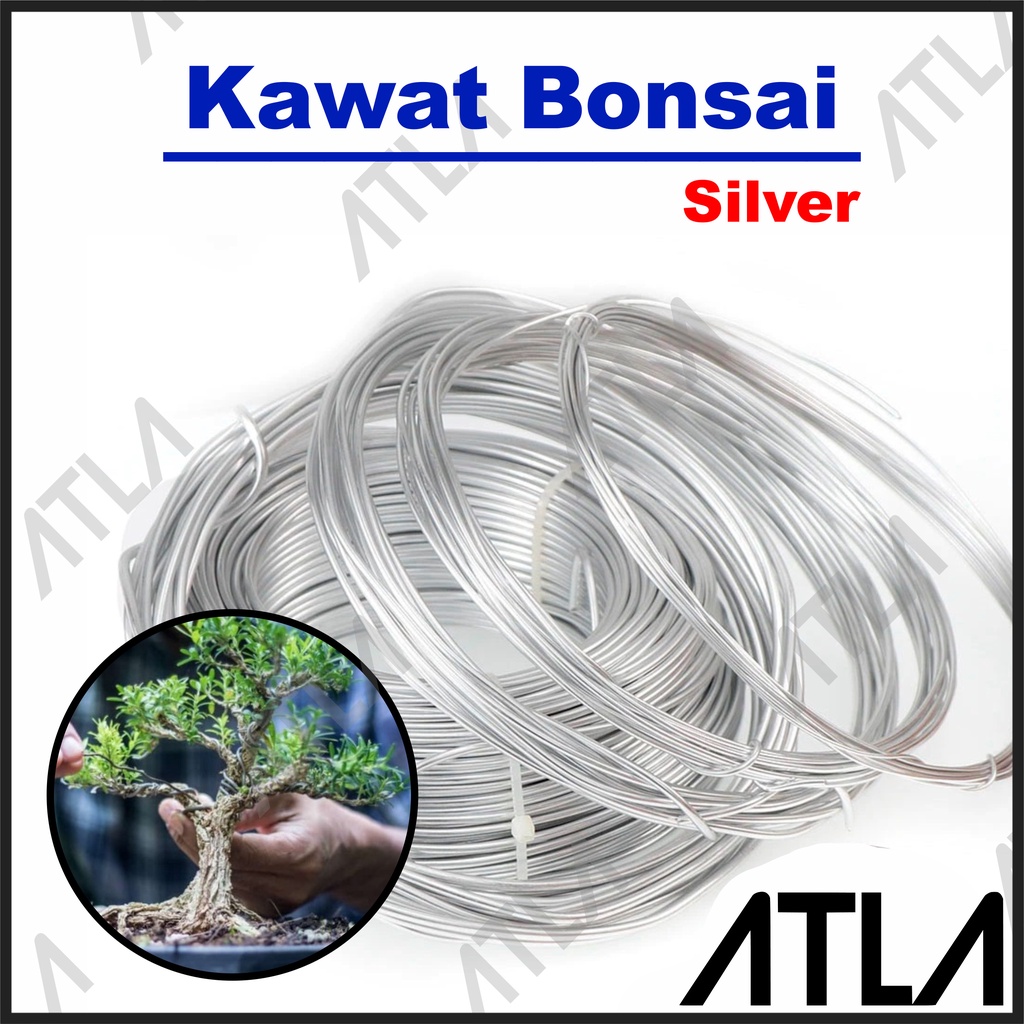 Jual Kawat Bonsai Aluminium Alat Kerajinan Tangan Pot Tanaman Aksesoris