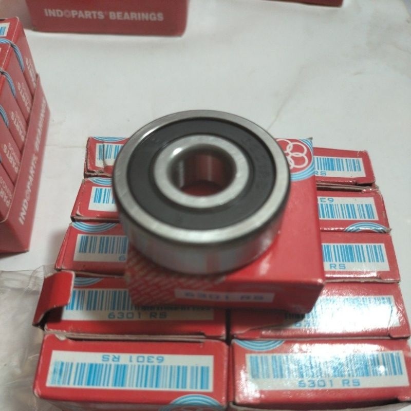 Jual BEARING RODA LAHER KLAKER 6301 RS MERK INDOPARTS. | Shopee Indonesia