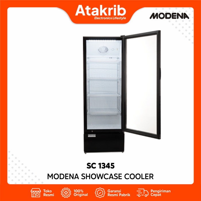 Jual MODENA SHOWCASE COOLER SC 1345 - 340 L | Shopee Indonesia