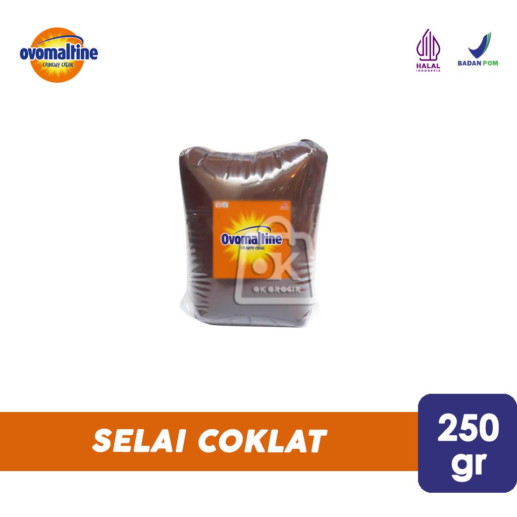 Jual Selai Coklat Ovomaltine Chrunchy Cream (Repack 250gr) | Shopee ...