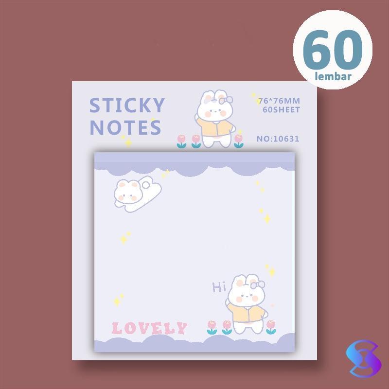 Jual Sticky Note Karakter Kertas Memo 60 Halaman Karakter Lucu ...