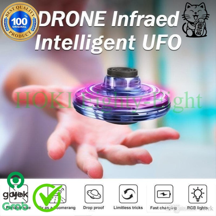 Jual Mini Hand Operated Flying Fidget Spinner PREMIUM EE | Shopee Indonesia