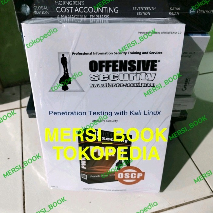 Jual buku penetration testing with kali linux oscp shopee indonesia
