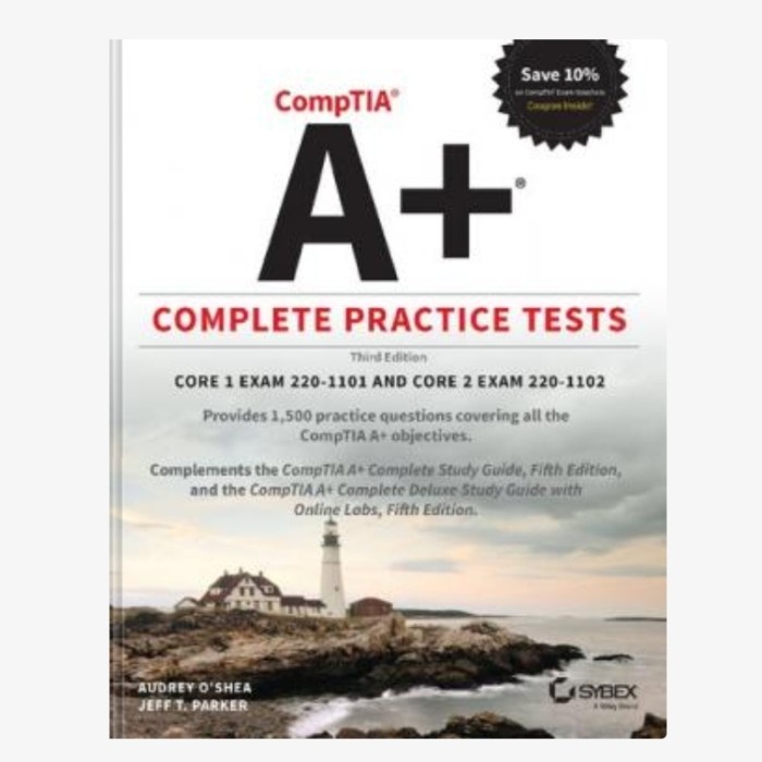 Jual CompTIA A+ Complete Practice Tests: Core 1 Exam 220-1101 And Core ...