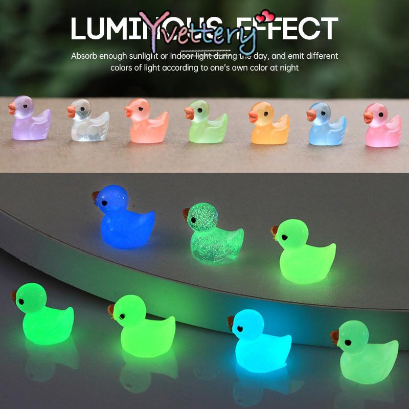 COD Mini Resin Luminous Piggy Dekorasi Dashboard Mobil Home Decor DIY Ornamen Aksesoris-yy