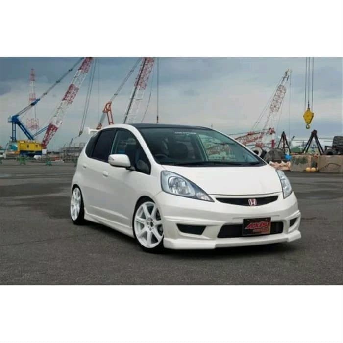 Jual bumper body kit bodykit honda jazz axis styling v body kit jazz