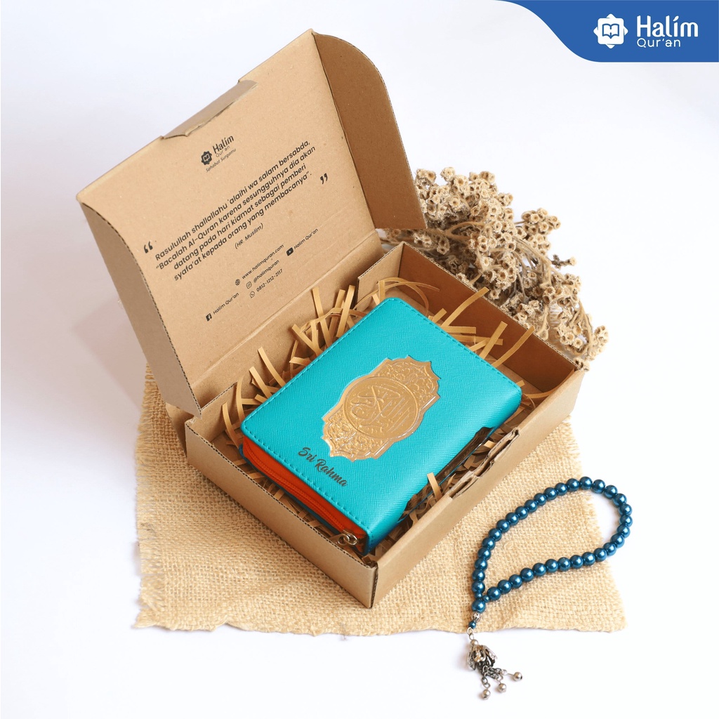 Jual Bundling Quran Al Halim Terjemah Colourful Ukuran B7 Paket ...