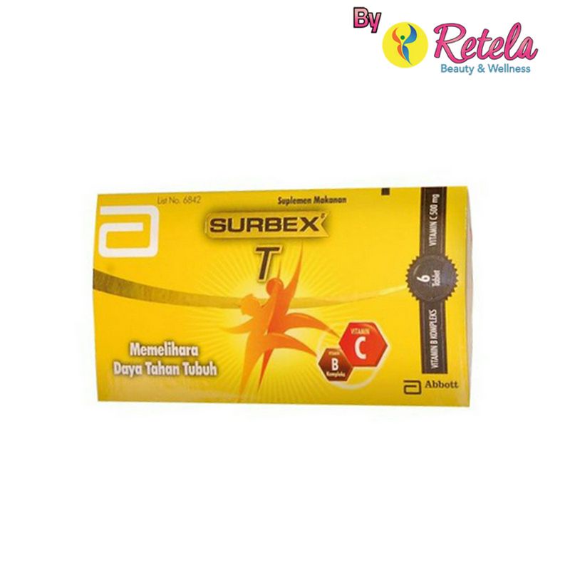 Jual SURBEX T 1 STRIP 6 TABLET | Shopee Indonesia