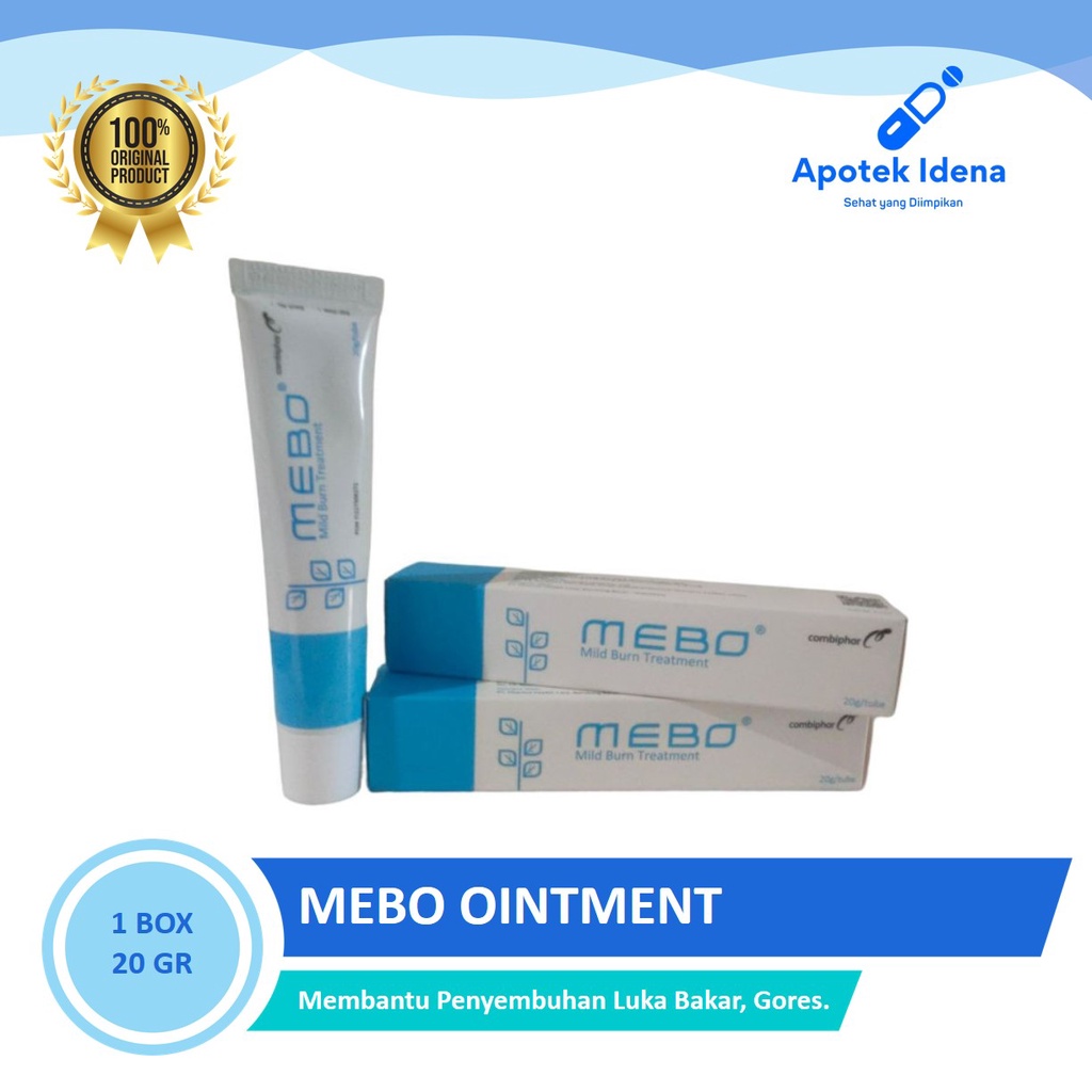 Jual MEBO WOUND OINTMENT SALEP LUKA BAKAR 20 Gr Membantu Mengobati