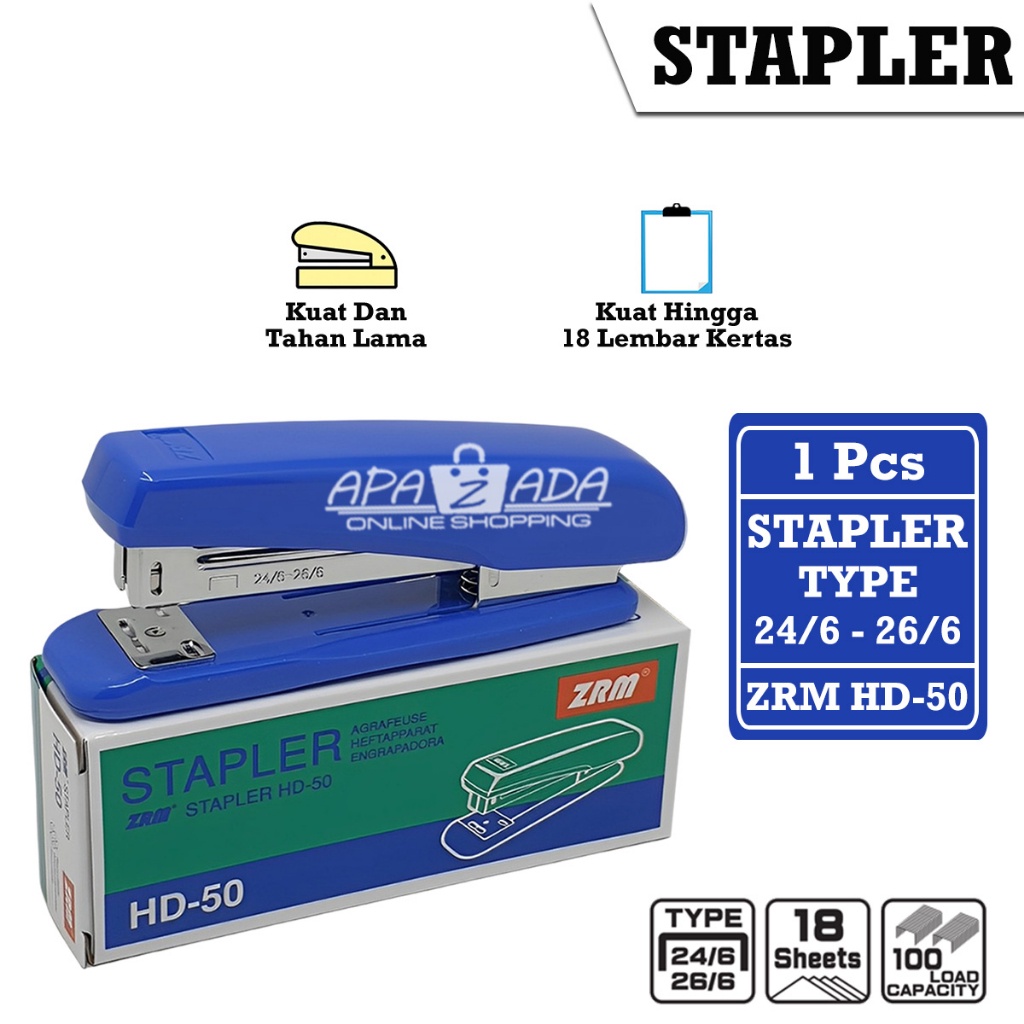 Jual Apazada Stapler Hd Satuan Pcs Stapler Stepler No