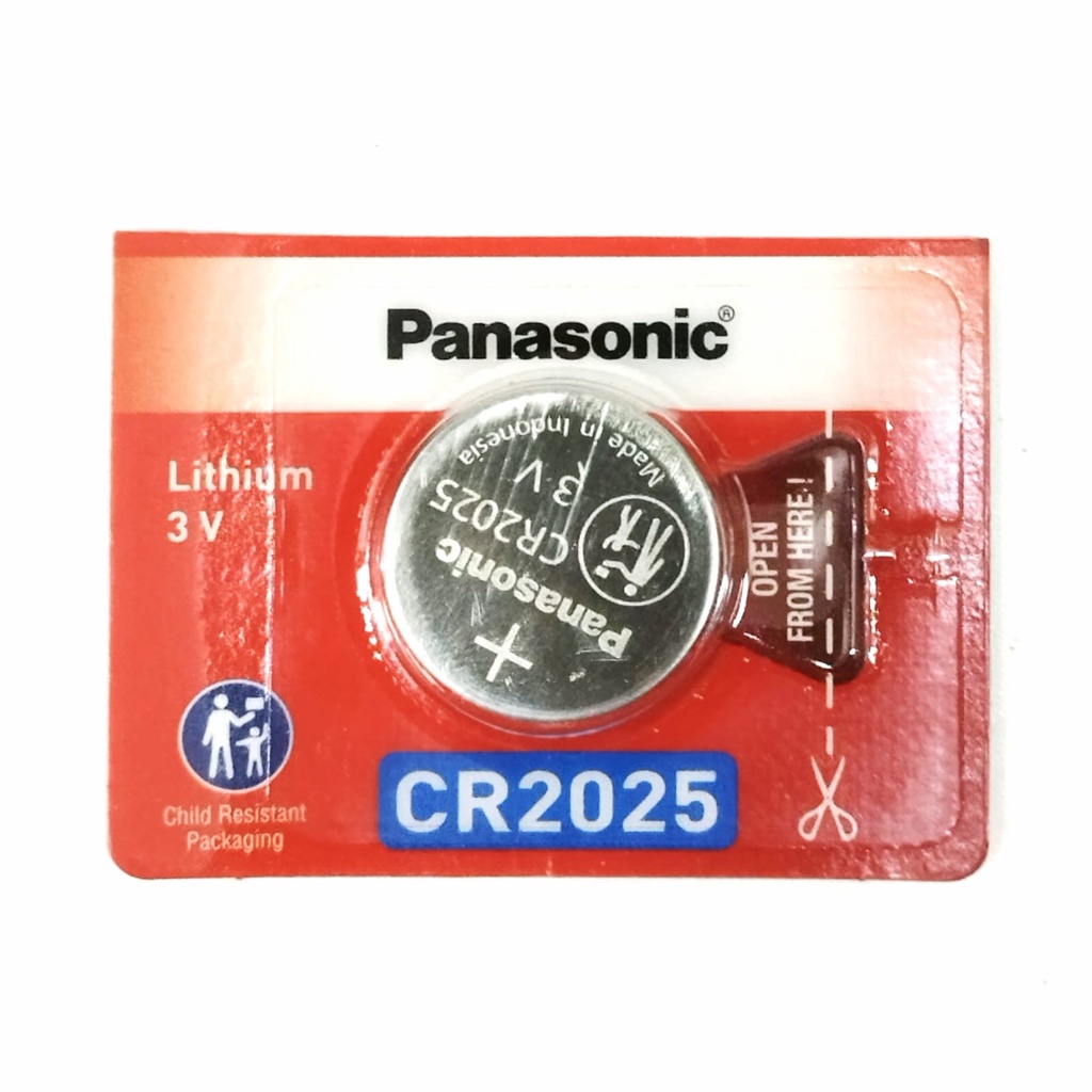 Jual Battery CR2025 Panasonic CR2025 Lithium 3V Kancing Shopee Indonesia