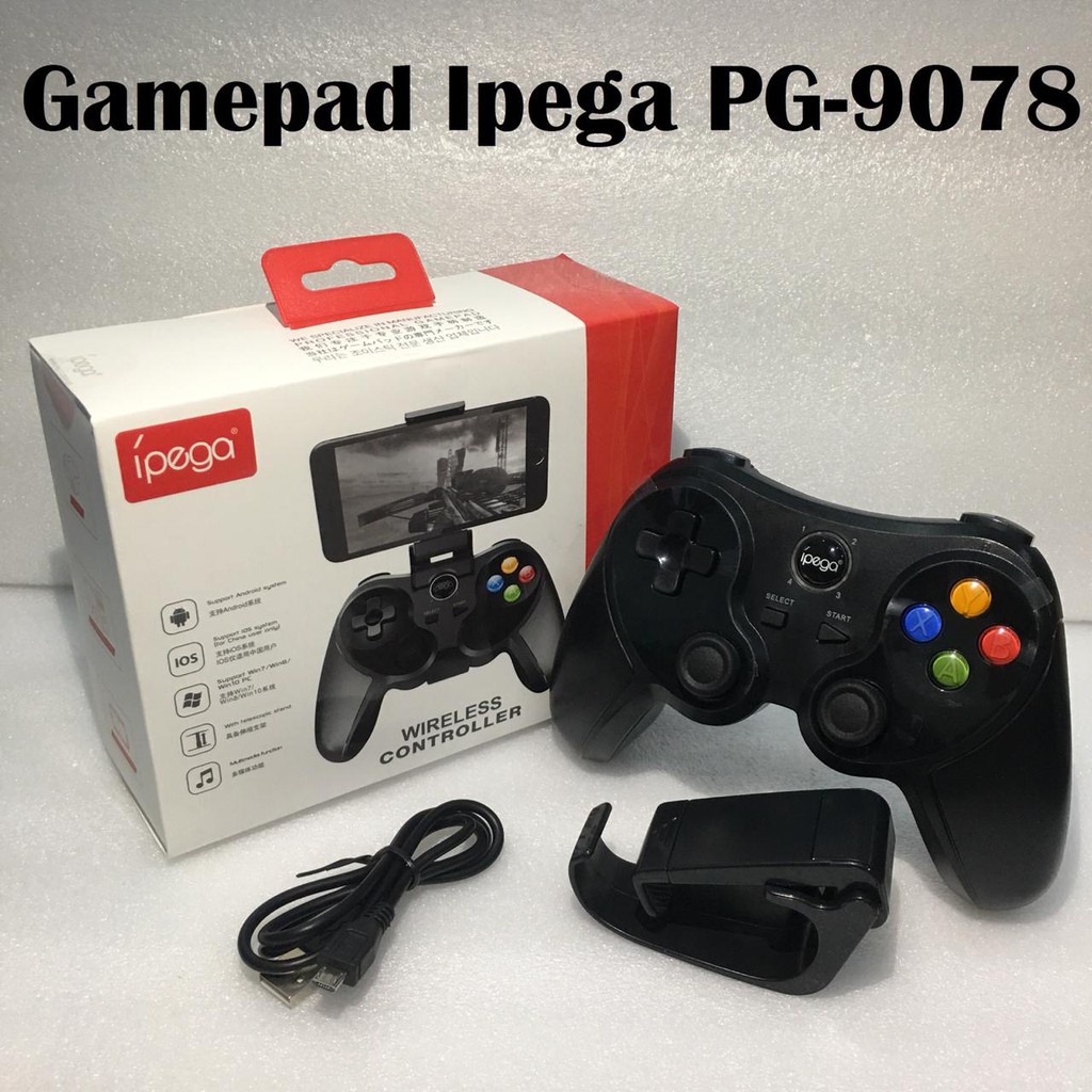 Jual Gamepad Ipega Pg-9078 Bluetooth Wireless Joystick Android Iphone ...