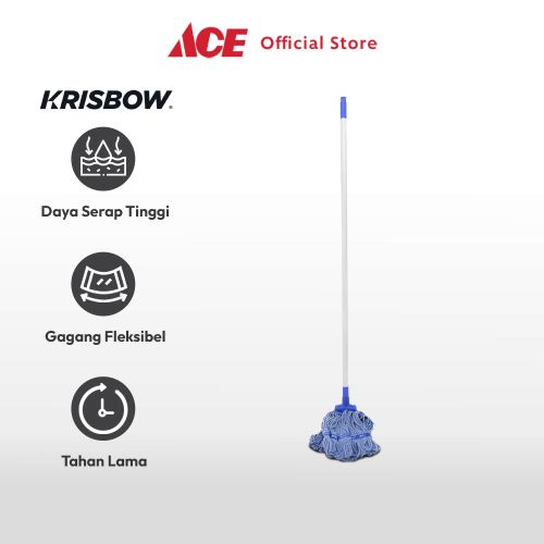 Jual Ace Krisbow Alat Pel Bergagang Cm Biru Pelan Dengan Gagang