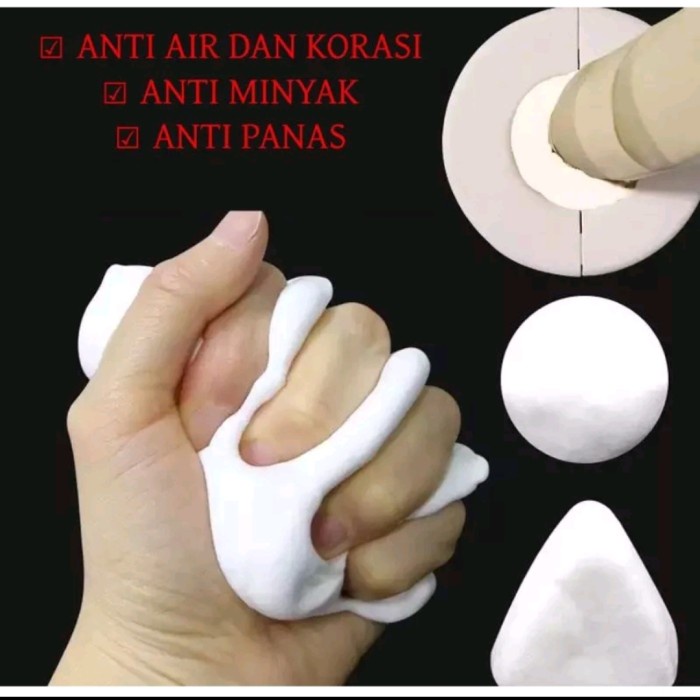 Jual Sealant Dempul Tembok Dinding Instant Akan Mengeras Lem Pasta ...