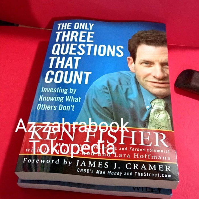 Jual buku the only three questions that count shopee indonesia