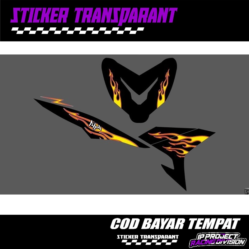 Jual STRIPPING STICKER YAMAHA MX-KING MOTIF RAZOR MOSWANTED NFS TERBARU ...