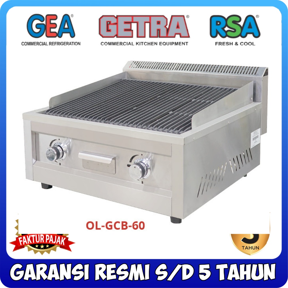 Jual Gas Char Broiler Getra Ol Gcb Stainless Garansi Resmi Shopee Indonesia