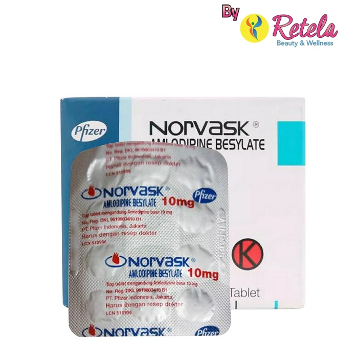 Jual Norvask Mg Strip Tablet Shopee Indonesia