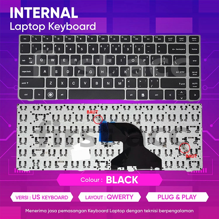 Jual Keyboard laptop HP Probook 4330 4330S 4430 4430S 4331 4331S 4435S ...