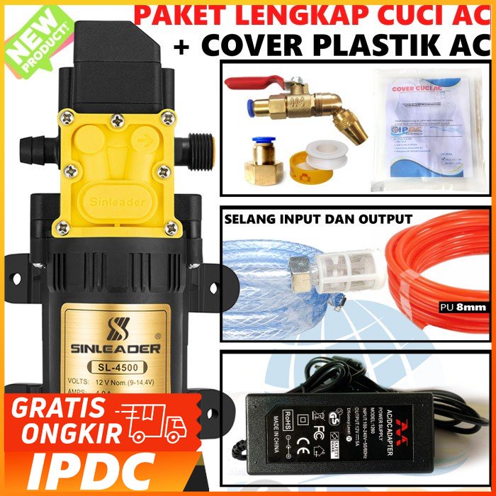 Jual Paket lengkap Cuci AC + Plastik Cover AC Bertekanan tinggi - SL ...
